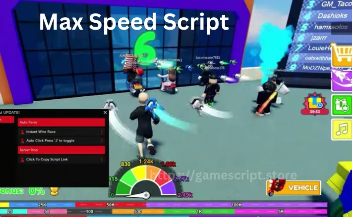 Max Speed Script