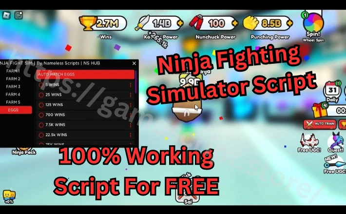 ninja fighting simulator script