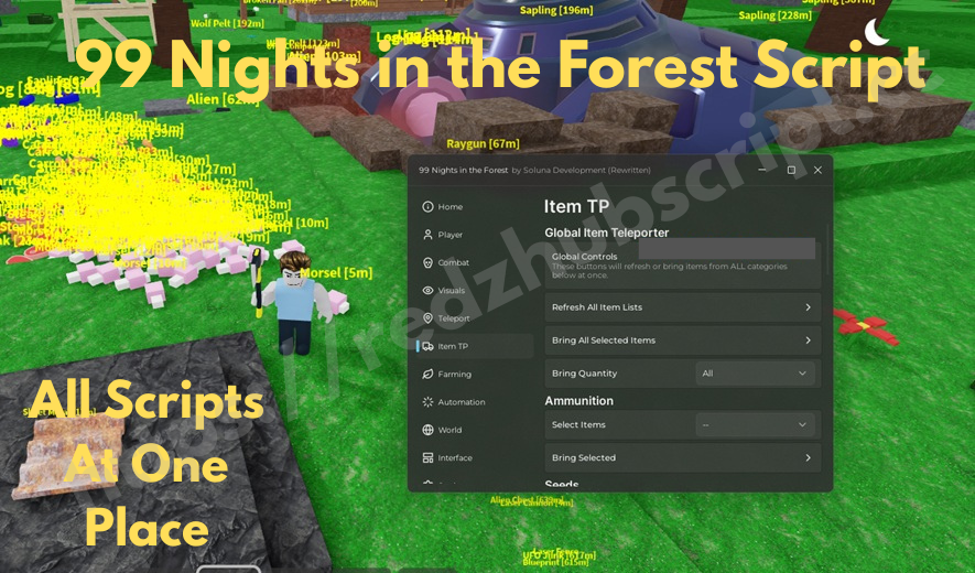 99 Nights in the Forest Script